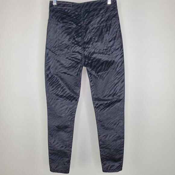 NWT Rag & Bone Nina High Rise Ankle Skinny Jeans Zebra Size 25 - Picture 8 of 16